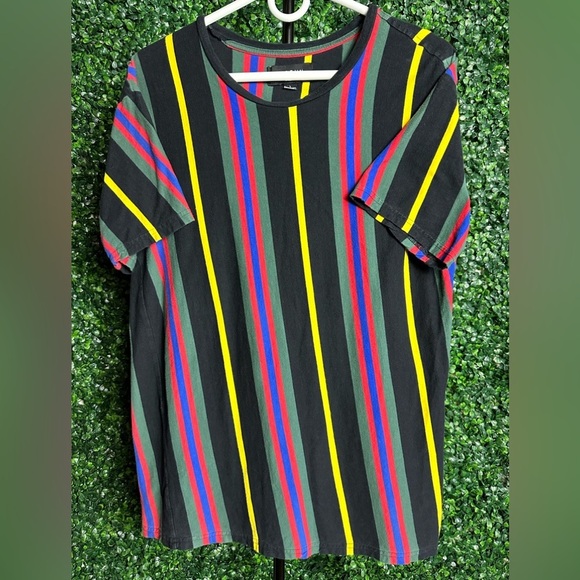 PacSun Other - Pacsun Large Striped black red yellow mens Shirt